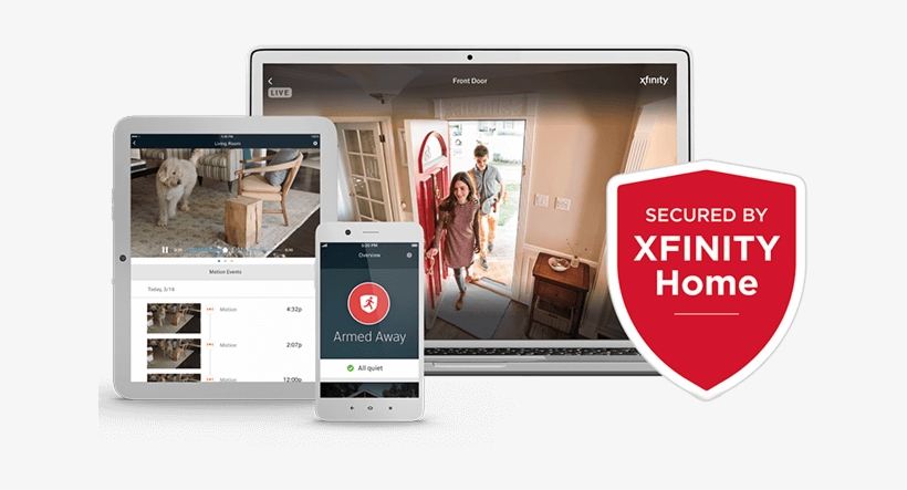 Xfinity Home Gives You Peace Of Mind With A Total Home - Xfinity Security, transparent png #3686876