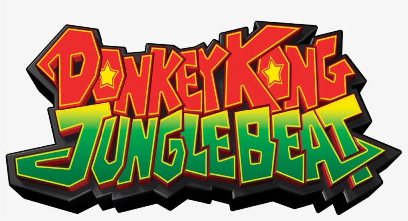 Donkey Kong Jungle Beat Logo, transparent png #3687103
