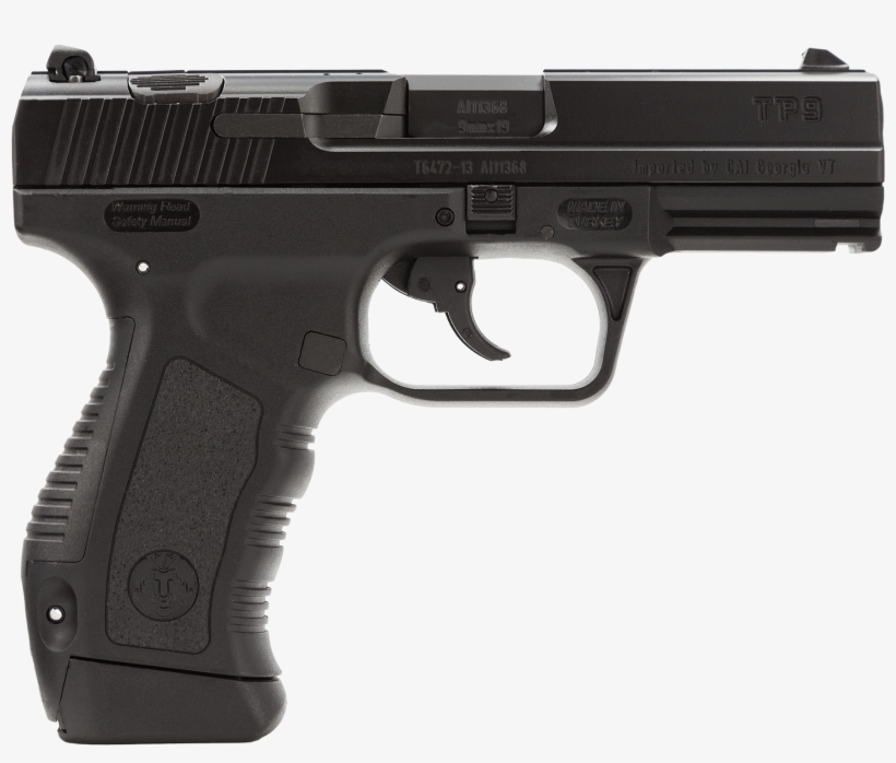 Cia Hg2846n Tp-9 Pistol 9mm - Walther Ppq M1, transparent png #3687485
