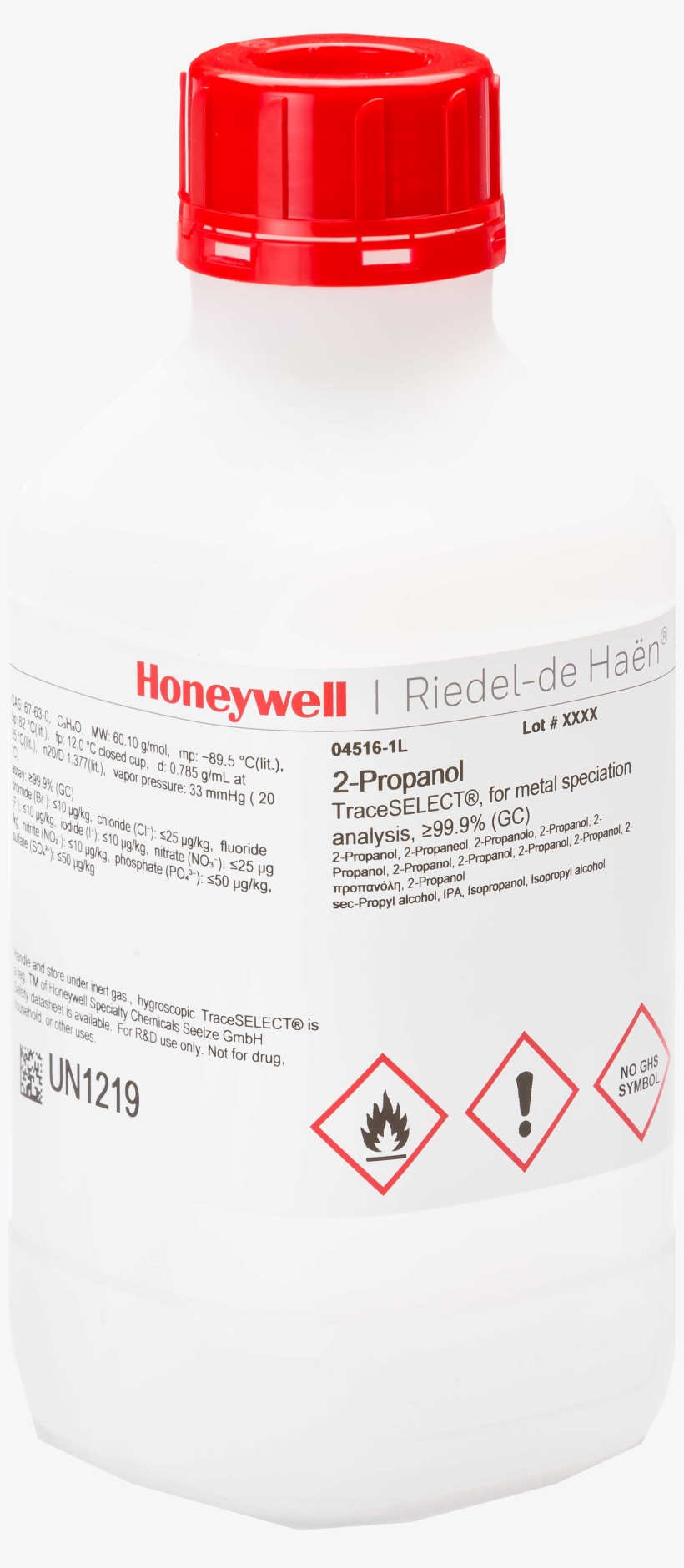 Traceselect - Honeywell Riedel De Haën, transparent png #3687565