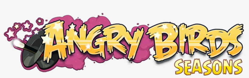 Angry Birds Seasons - Angry Birds Seasons Logo, transparent png #3687748