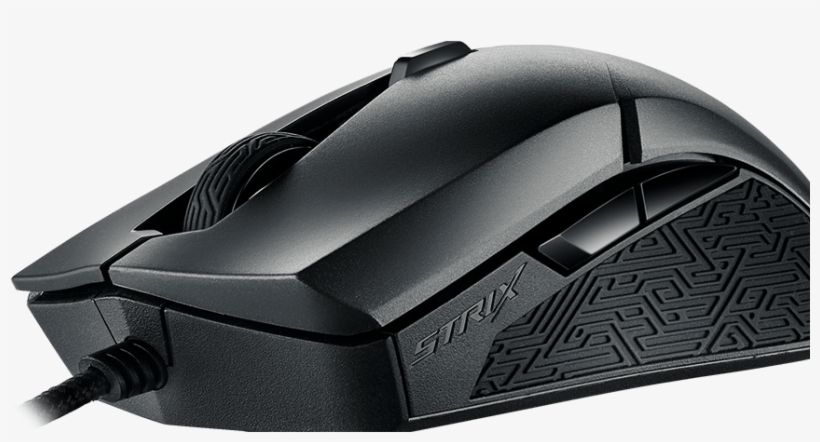Manufactured With High-quality Omron Mouse Switches - Asus Rog Strix Evolve - Optical Mouse - Black, transparent png #3687886
