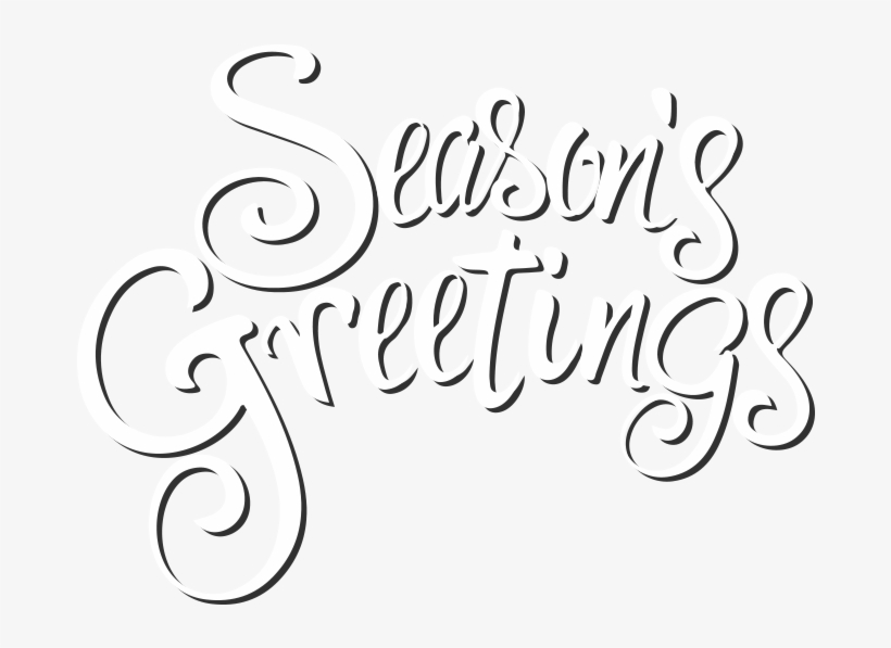Our 2016 Highlights - Seasons Greetings Text Png, transparent png #3687975