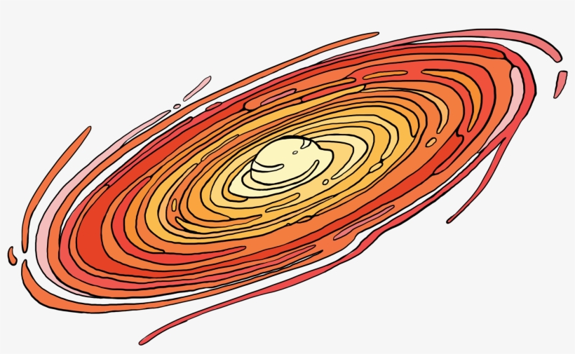 The Stars In The Outer Reaches Of The Andromeda Galaxy - Andromeda Galaxy, transparent png #3688167