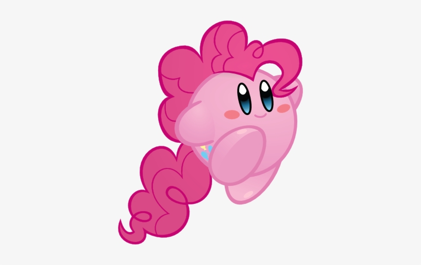 Key Kirby Form 2 , Rbyfication Pinkie Pie Kirby - Pinkie Pie And Kirby, transparent png #3688208