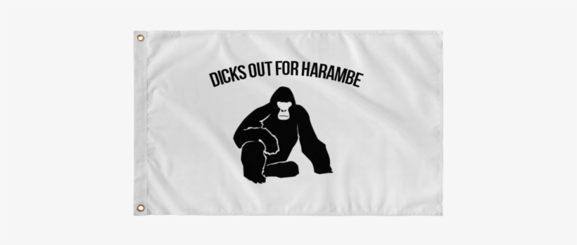 D*cks Out For Harambe - Mountain Gorilla, transparent png #3689039