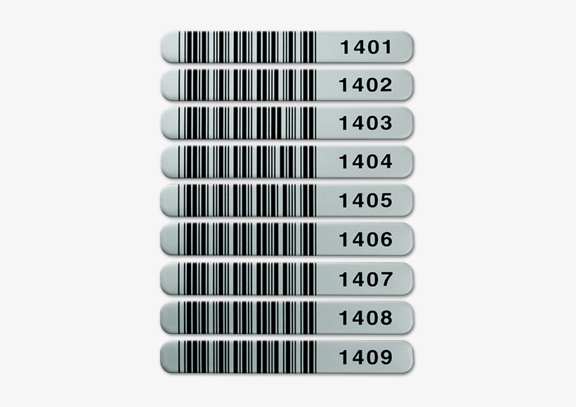 Bleeding Barcode Labels - Sticker, transparent png #3689387