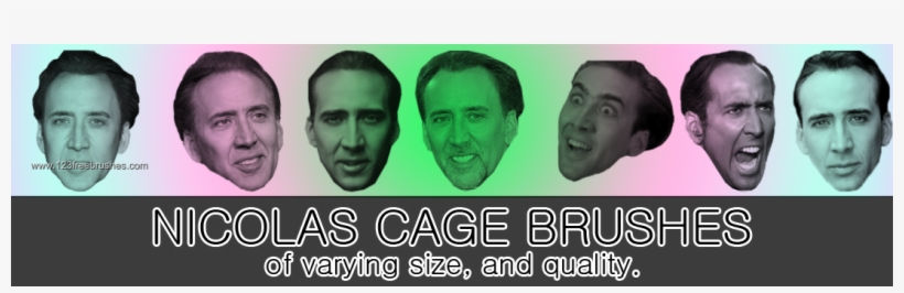 Nicolas Cage - Https - //www - 123freebrushes - Com/nicolas-cage - 8mm Eight Millimeter Nicolas Cage Vhs Movie, transparent png #3689676