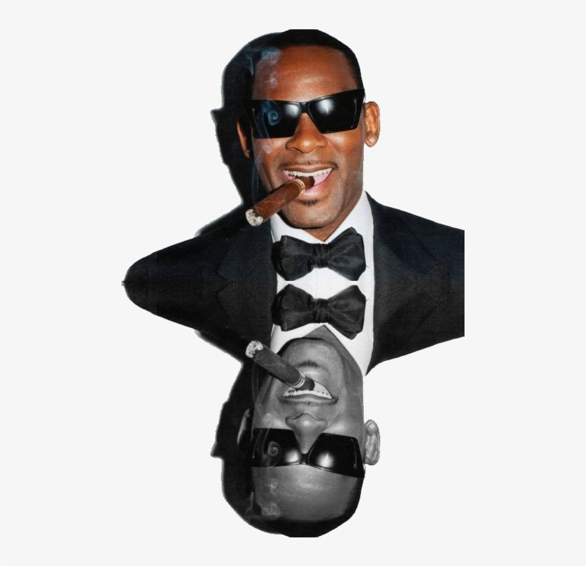 R Kelly Smoking Bw - R Kelly Transparent Png, transparent png #3689909