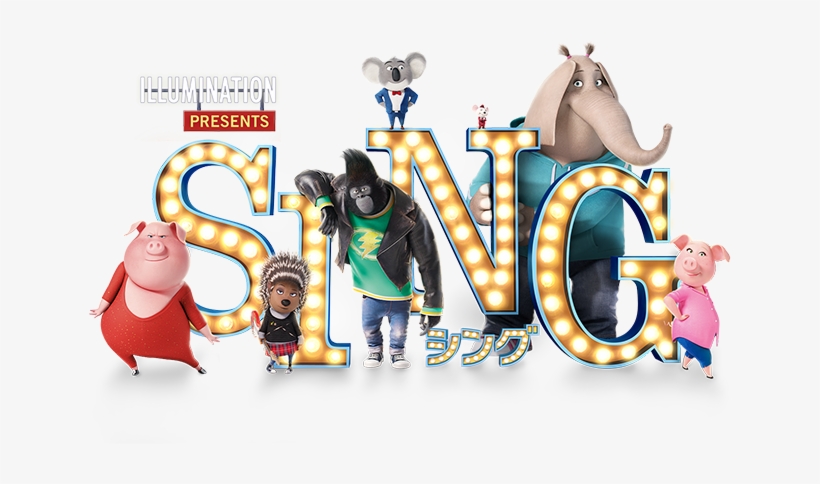 Top 10 Movies Box Office Ranking For The Weekend Of - Main Characters In Sing, transparent png #3690013