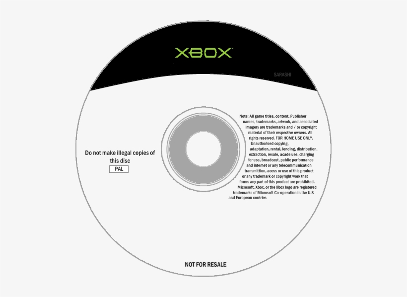 Xbox Disc Temp - Xbox One Disk Template, transparent png #3690169