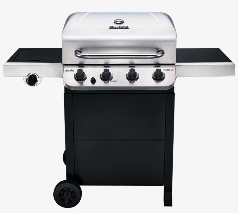 Performance Series™ 4-burner Gas Grill - Char-broil 463376017 Performance 4 Burner Gas Grill, transparent png #3690651