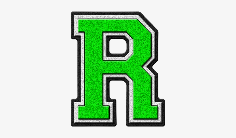 Etc > Presentations Etc Home > Alphabets > Varsity - Gold Varsity Letter R, transparent png #3690677