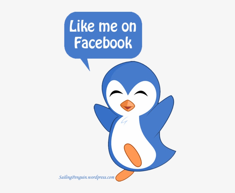 Follow Me On Twitter - Blue Penguin Cartoon, transparent png #3690737