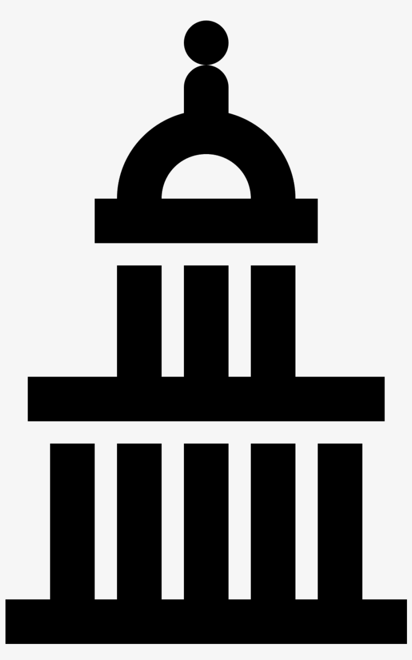Capitolio De Estados Unidos Icon - Правительство Иконка Png, transparent png #3690758