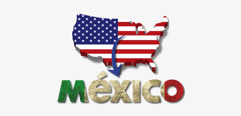 Envios A Todo Mexico Desde Cualquier Ciudad De Estados - Clipart Usa Flag, transparent png #3691000