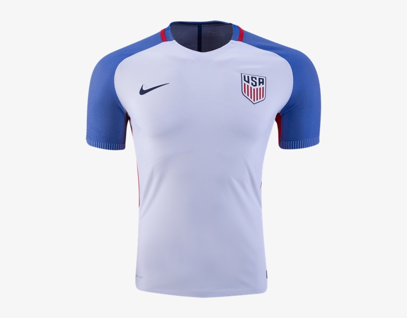 Usa 2016 Home Soccer Jersey - Camisa De Estados Unidos, transparent png #3691305