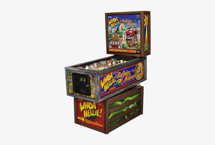 Big Juicy Melons Pinball Machine * - Whoa Nellie! Big Juicy Melons Pinball Machine, transparent png #3691829