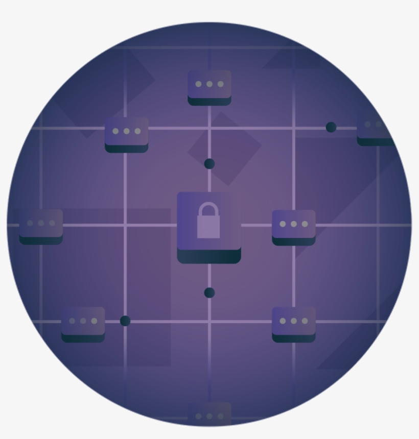 Elastos Blockchain - Circle, transparent png #3692186