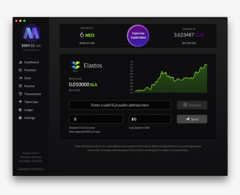 Elastos Is Now Working On The Morpheus Wallet - The Morpheus, transparent png #3692910