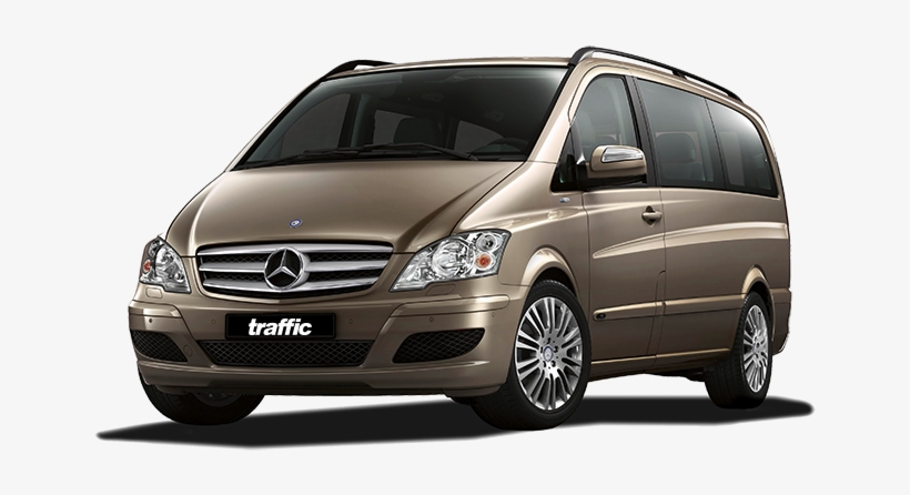 Mercedes Viano Passenger Van Traffic - Mercedes-benz Family Car Wagon Van 32x24 Print Poster, transparent png #3693063