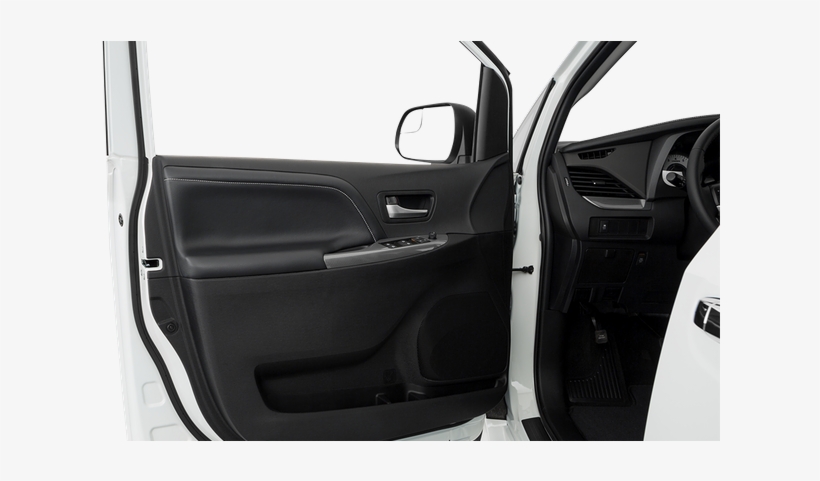 Inside Of Driver's Side Open Door, Window Open - 2019 Toyota Sienna, transparent png #3693372