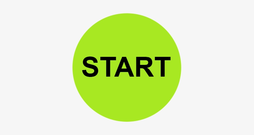 Green Start Button Png - Start Image Png, transparent png #3693399