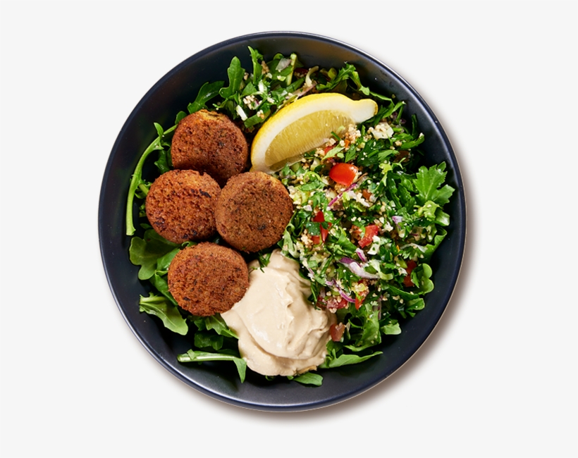 Vegan Fast Food Options In Australia Crust Pizza Felafel - Middle Eastern Cuisine, transparent png #3693458