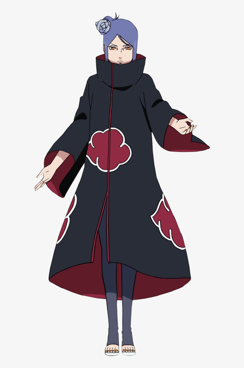 Konan Full - Konan Naruto, transparent png #3693510