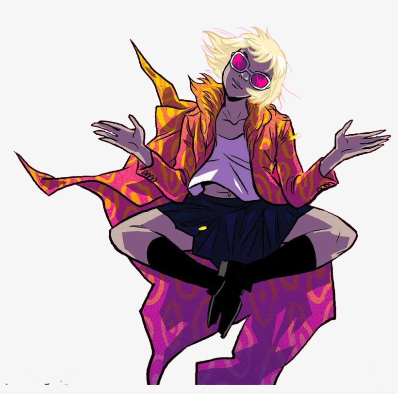 Shade From Cover Of “shade, The Changing Girl” - Illustration, transparent png #3693616