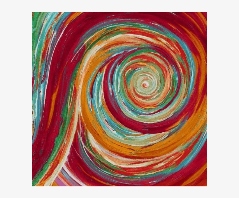 Spinning Colors - Abstract Art, transparent png #3693836