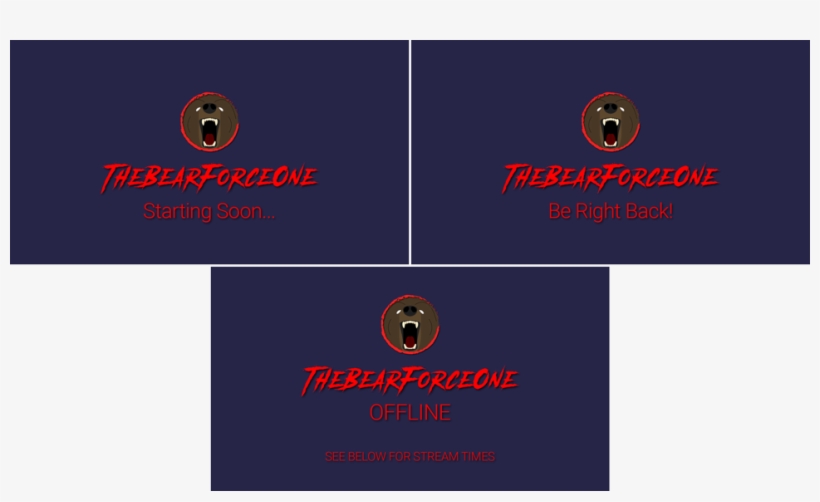 Starting Soon, Be Right Back, And Offline Images - Portable Network Graphics, transparent png #3693979