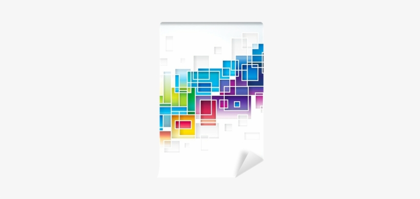 Colored Squares Design Abstract Background - Python Programming: Using Problem Solving Approach, transparent png #3694028
