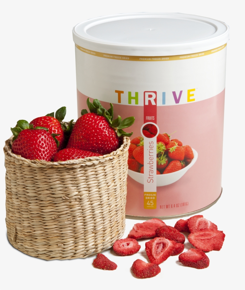Can Image Fruits Strawberries - Thrive Food, transparent png #3694768