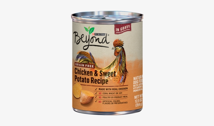 In Gravy Grain Free Chicken & Sweet Potato Recipe In - Purina Beyond Grain Free Turkey & Green Bean Recipe, transparent png #3695094