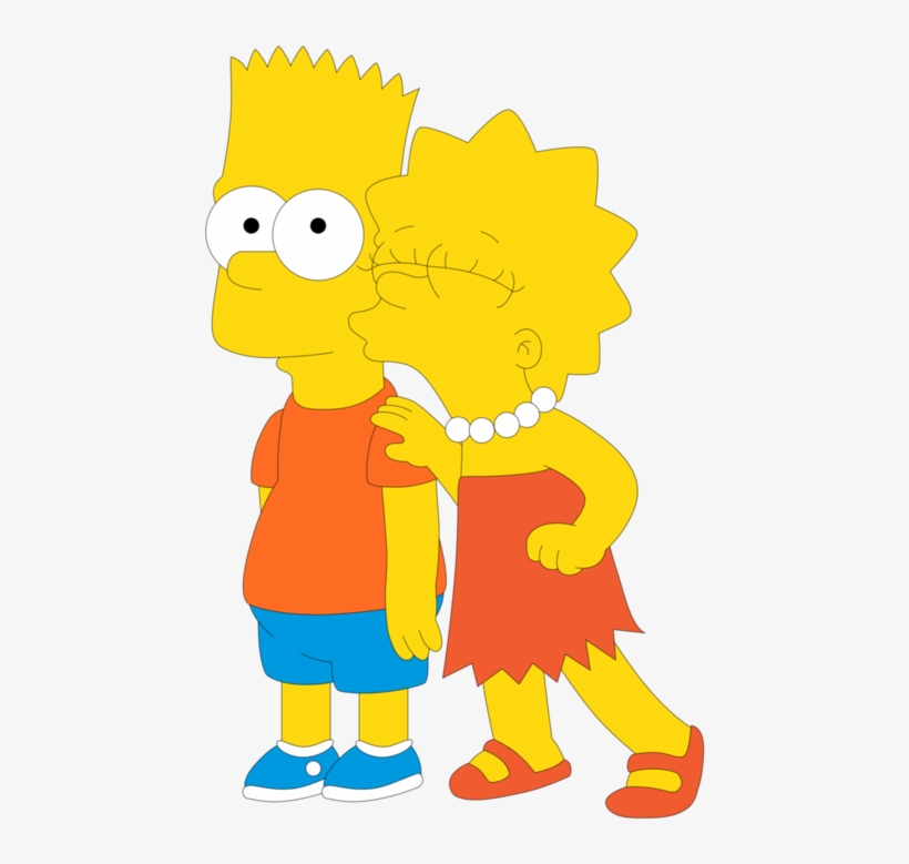 Bart Simpson, Lisa Simpson, And Siblings Image - Simpson Lisa Y Bart Png, transparent png #3695155