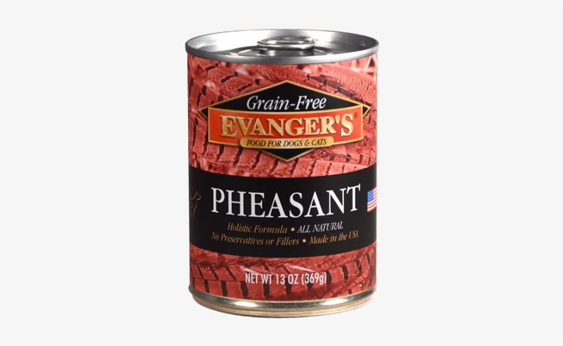 Evanger's Game Meat Can Dog & Cat Pheasant 6 Oz, transparent png #3695199
