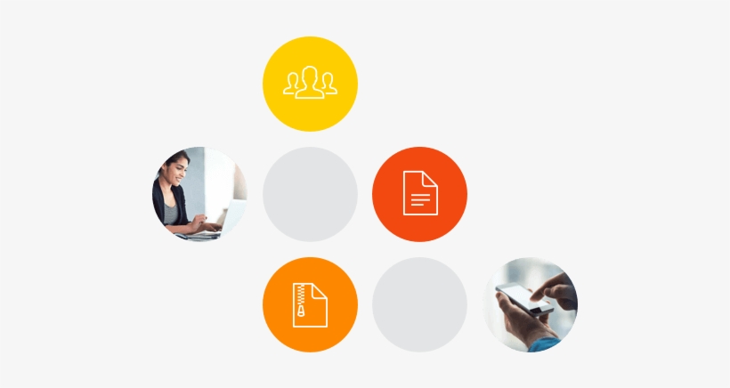 Directly In Ringcentral Glip Or By Sharing Your Screen - Circle, transparent png #3695283