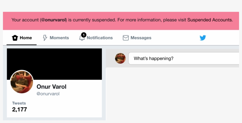If The Platform Makes A Mistake And Suspends Or Bans - Account Suspended, transparent png #3695361