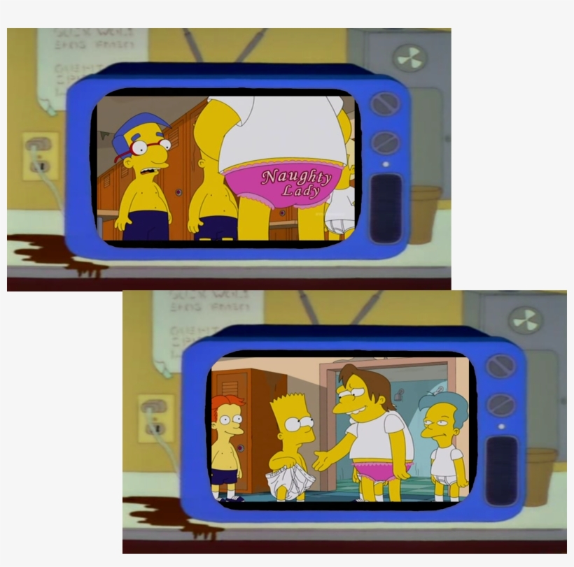 Winter - Lisa Simpson Needs To Pee, transparent png #3695418