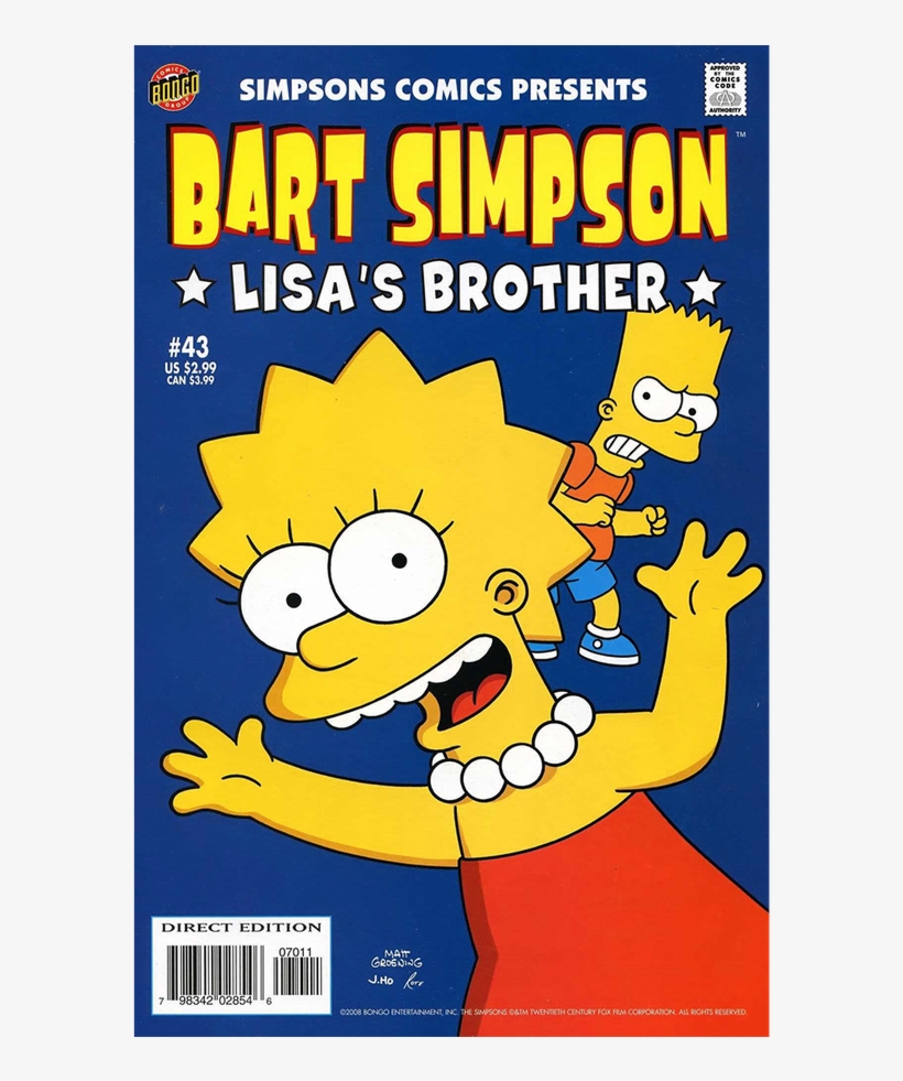 Lisa Simpson - Simpsons Comics Presents Bart Simpson, transparent png #3695487