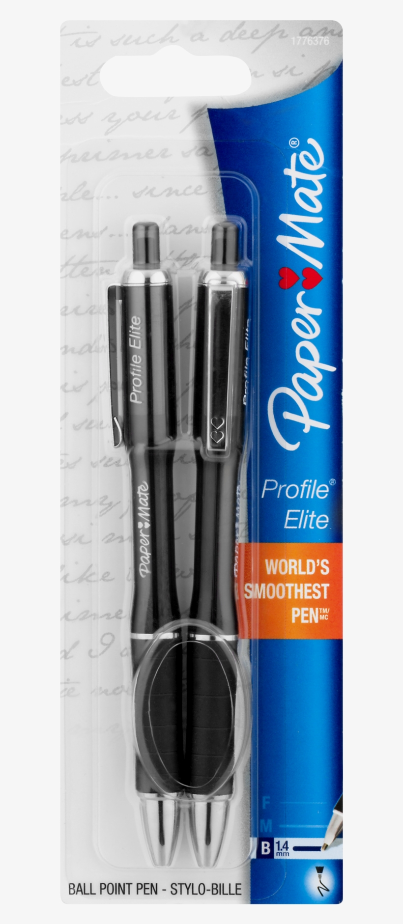 Paper Mate Ball Point Pen, Black - Paper Mate Profile, transparent png #3695538
