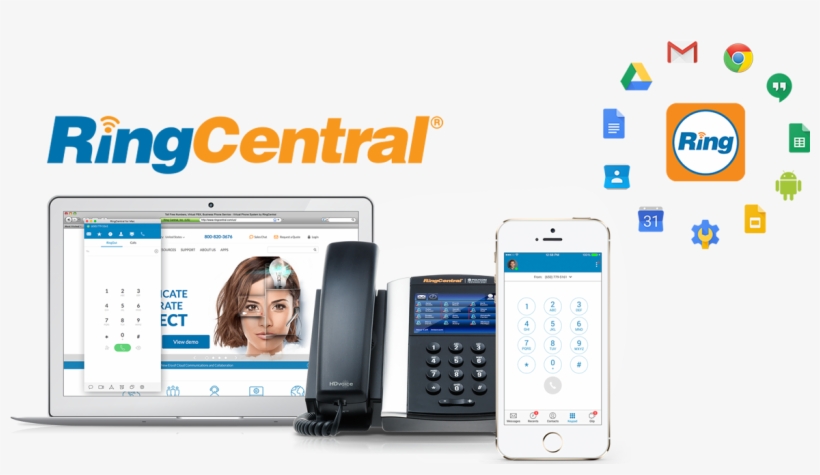 Ring Central Phone Services - Logitech Group With Expansion Mics Ringcentral Rooms, transparent png #3695877