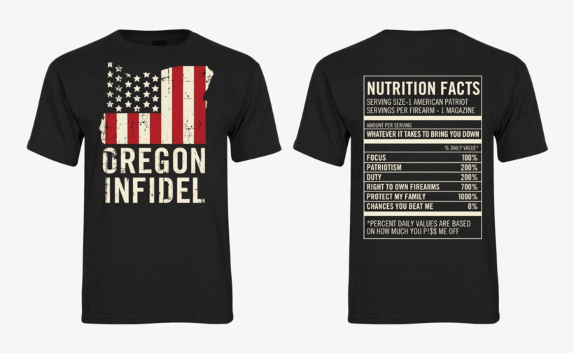 Oregon State Infidel Choose Your Back - Reef Band T Shirts, transparent png #3696563