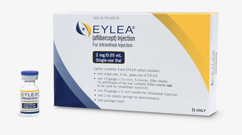 Eylea Injection Vial And Packaging - Eylea Injection, transparent png #3697269