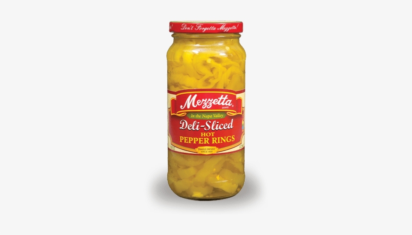 Yellow Bell Pepper Ring - Mezzetta Hot Pepper Rings, transparent png #3698979