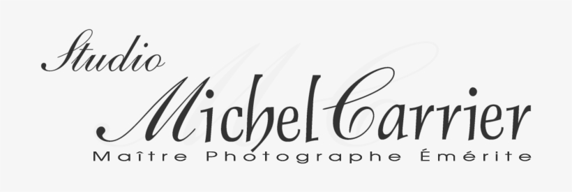 Michelcarrier Logo - Studio Michel Carrier Maître Photographe Émérite, transparent png #3699269