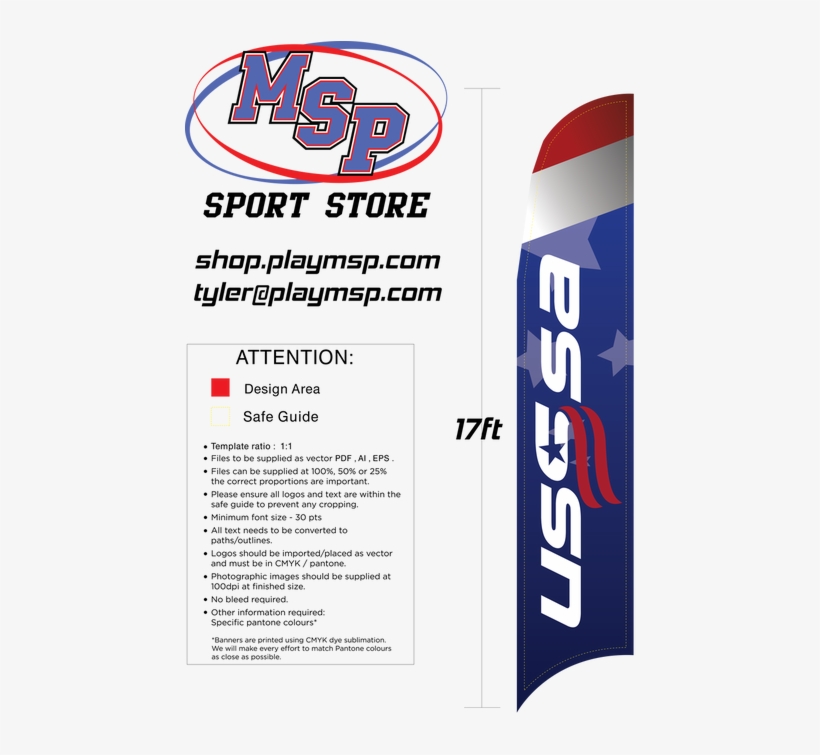 17ft Usssa Flag - Flag, transparent png #3699384