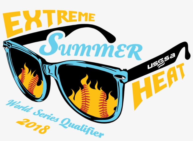 Usssa 2018 Extreme Summer Heat 7/7 & 7/8 - Graphic Design, transparent png #3699702