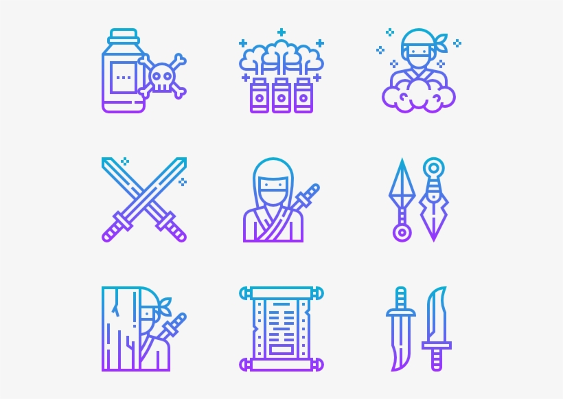 Ninja, transparent png #3699829